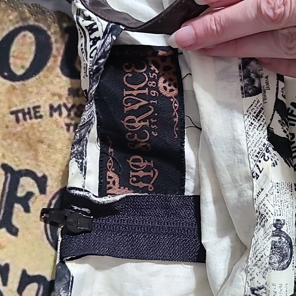 Lip Service - Steampunk skirt and top - M - Picture 4 of 17